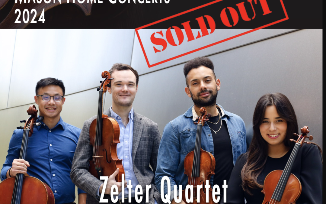 Mason Home Concerts: Program Intro and Interview (Zelter Quartet)